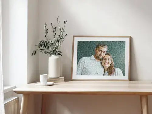 Persoonlijk Fotomozaïek voor Geliefden
