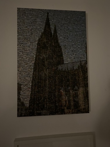 Klantfoto van M.-Theres voor beoordeling Afdruk Fotomozaïek [Online] Hardfoam 40x40cm