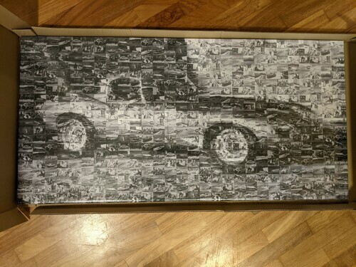 Klantfoto van Stefan voor beoordeling Afdruk Fotomozaïek [Online] Canvas 100x50cm